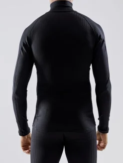 MEN'S ACTIVE EXTREME X 1/4 ZIP BASELAYER - Black