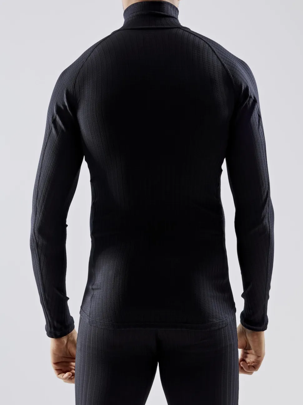MEN'S ACTIVE EXTREME X 1/4 ZIP BASELAYER - Black