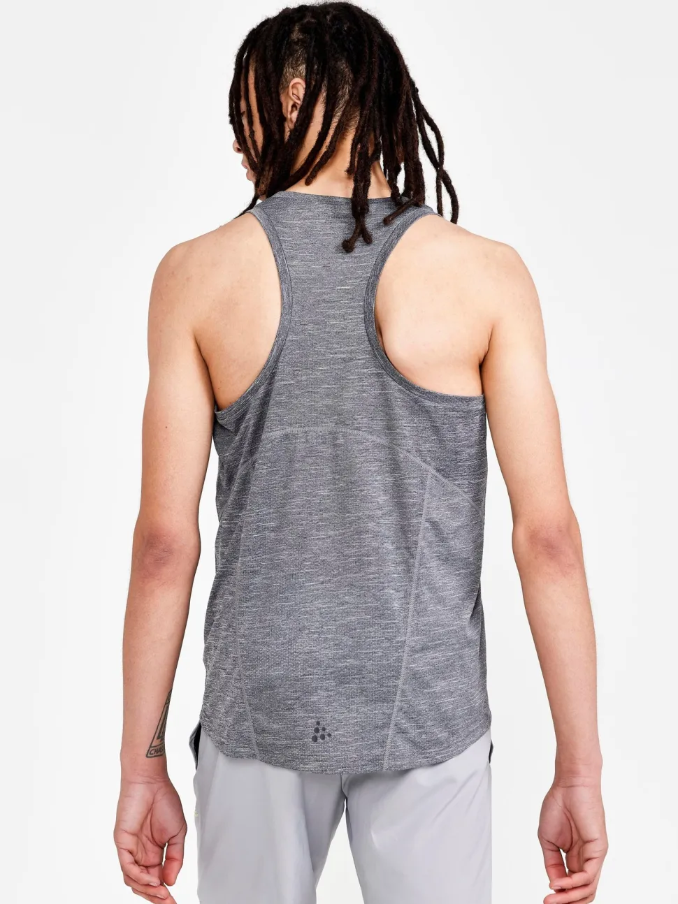 MEN'S ADV CHARGE MELANGE TRAINING SINGLET