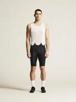 MEN'S ADV ENDUR CYCLING BIB SHORTS - Black/White