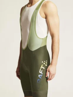 MEN'S ADV ENDUR CYCLING BIB SHORTS - JUNIPER/FOREST GREEN