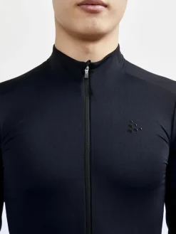 MEN'S ADV ESSENCE CYCLING JERSEY - Black