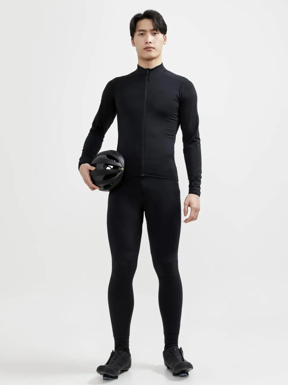 MEN'S ADV ESSENCE CYCLING JERSEY - Black