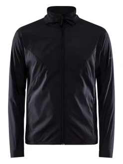 MEN'S ADV ESSENCE WIND JACKET - BIOME/BLAZE