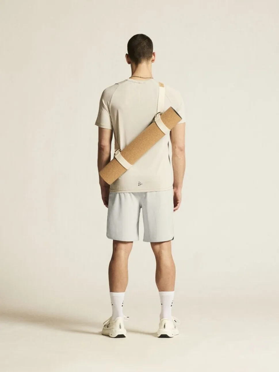 Men's Collective Bi-Blend SS Tee - Plaster