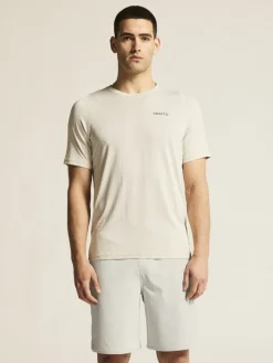 Men's Collective Bi-Blend SS Tee - Plaster
