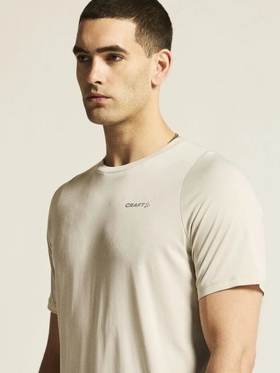 Men's Collective Bi-Blend SS Tee - Plaster