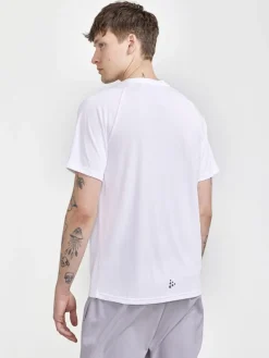 Men's Collective Bi-Blend SS Tee - White