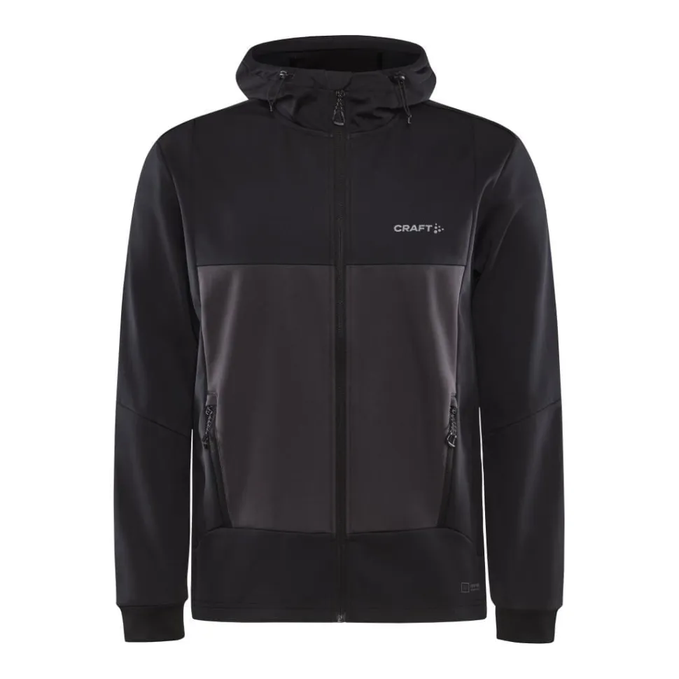 MEN'S CORE BACKCOUNTRY HOOD JACKET - BLACK-SLATE