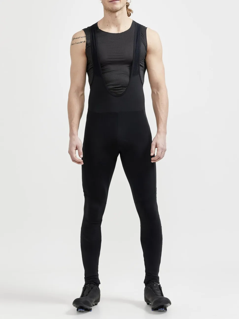 MEN'S CORE SUBZ WIND BIB CYCLING TIGHTS - Black