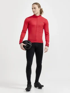 MEN'S CORE SUBZ WIND BIB CYCLING TIGHTS - Black