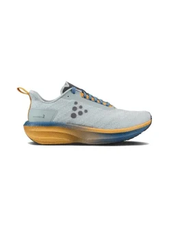 Men's Endurance 2 Running Shoe - Platinum/Sour