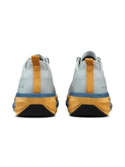 Men's Endurance 2 Running Shoe - Platinum/Sour