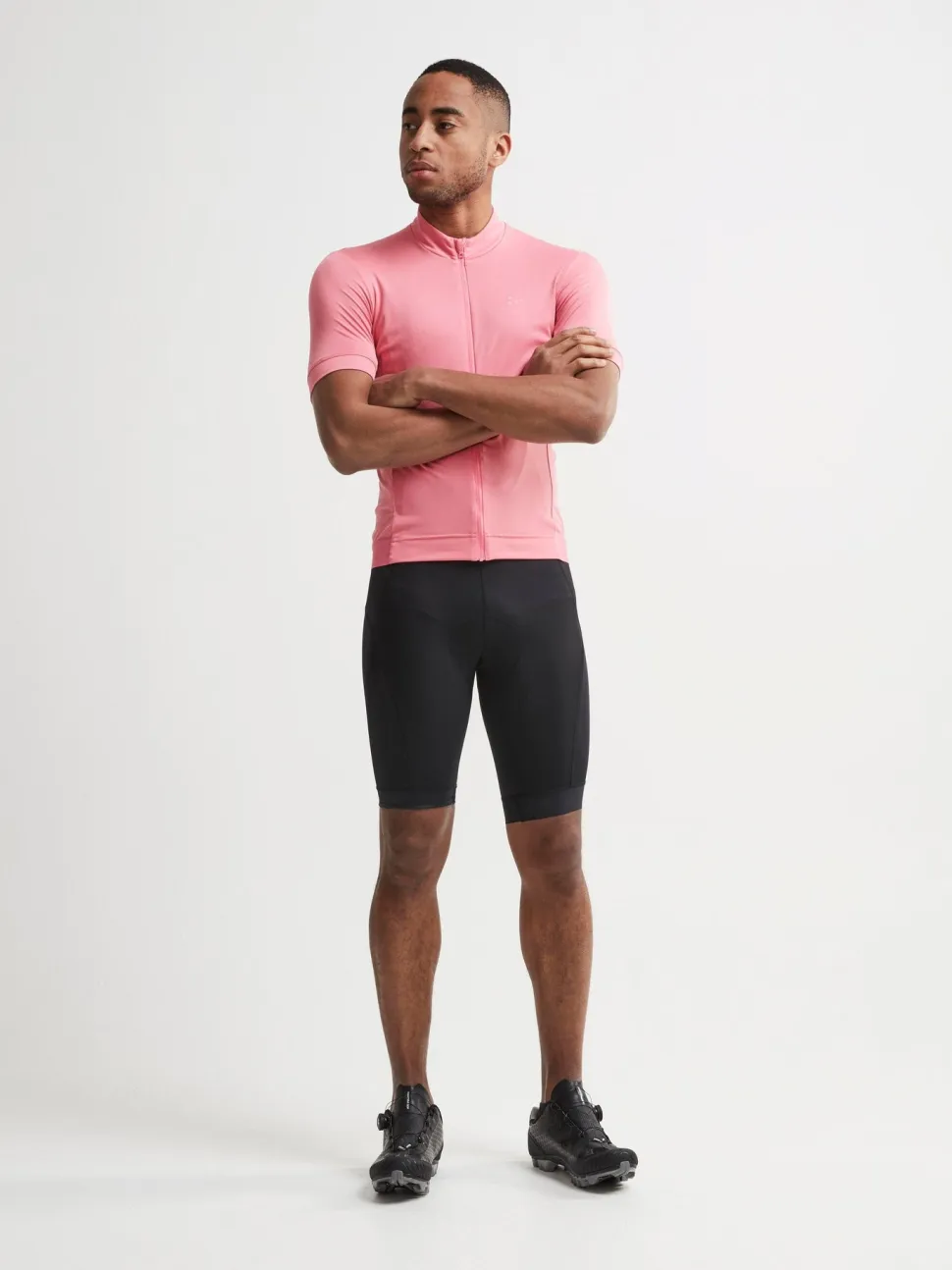 MEN'S ESSENCE CYCLING BIB SHORTS - Black