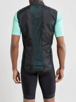 Men's Essence Light Wind Cycling Vest - Black