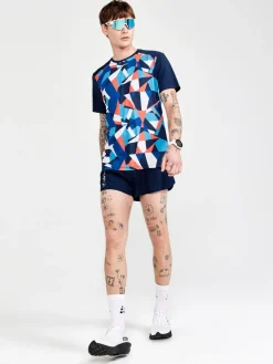 Men's PRO Dazzle Camo Running Shorts