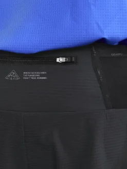 Men's Pro Trail Running Shorts - Black