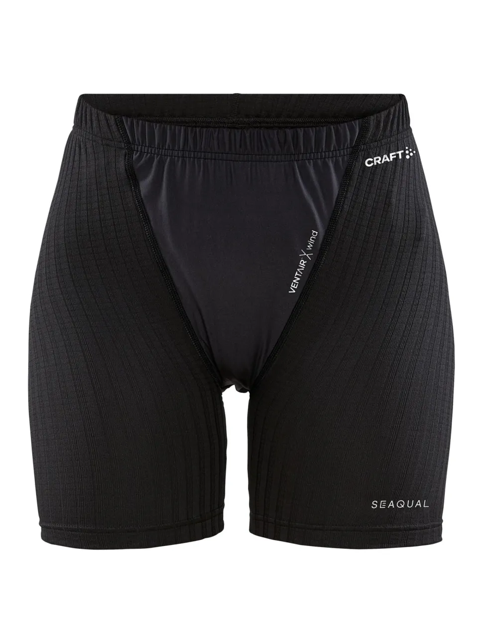 WOMEN'S ACTIVE EXTREME X WIND BOXER BASELAYER - Black/Granite