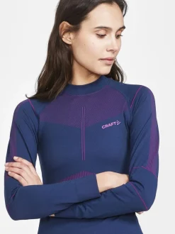 WOMEN'S ACTIVE INTENSITY BASELAYER - TIDE-ROXO