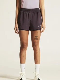 Women's ADV Essence 2-in-1 Shorts 2 - DK PLUM