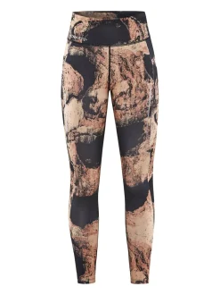 WOMEN'S ADV ESSENCE RUNNING TIGHTS - GLOW-MULTI