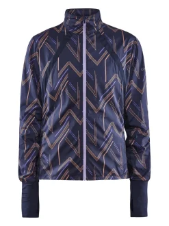 WOMEN'S ADV ESSENCE WIND JACKET - GLOW-MULTI