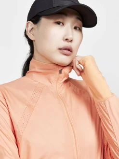 WOMEN'S ADV ESSENCE WIND JACKET - GLOW-MULTI