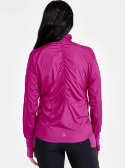 WOMEN'S ADV ESSENCE WIND JACKET - GLOW-MULTI