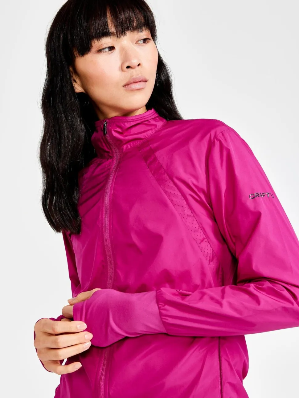 WOMEN'S ADV ESSENCE WIND JACKET - GLOW-MULTI