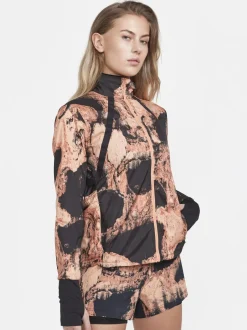 WOMEN'S ADV ESSENCE WIND JACKET - GLOW-MULTI