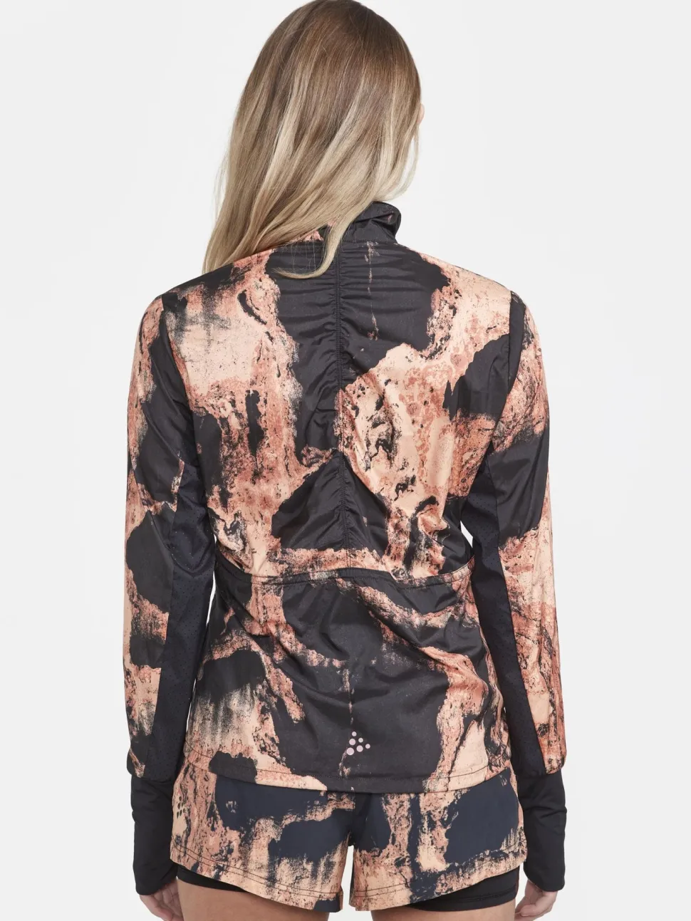 WOMEN'S ADV ESSENCE WIND JACKET - GLOW-MULTI
