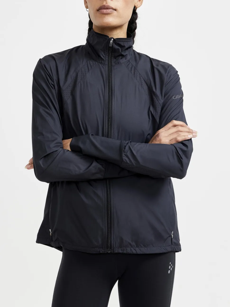 WOMEN'S ADV ESSENCE WIND JACKET - GLOW-MULTI