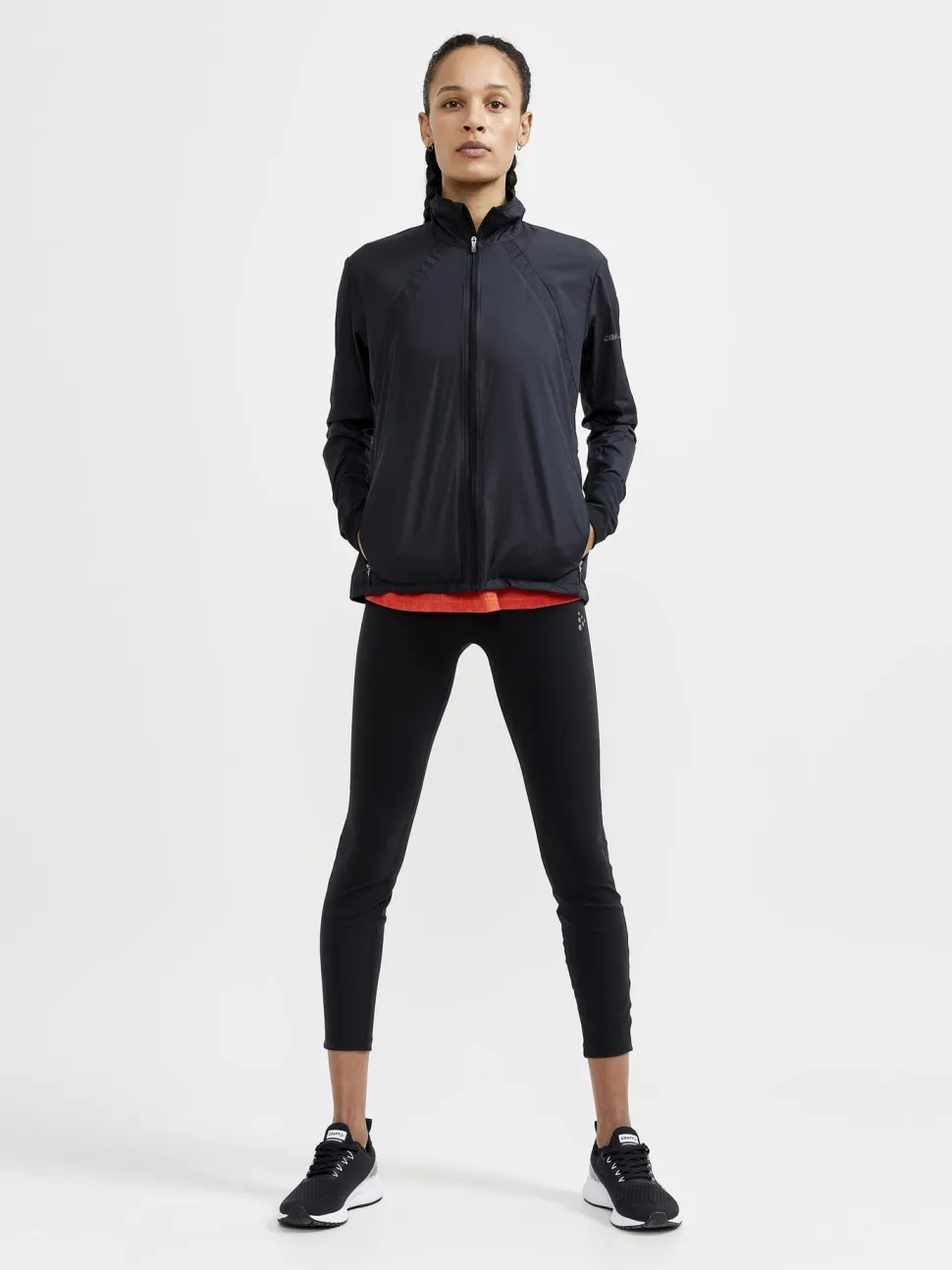 WOMEN'S ADV ESSENCE WIND JACKET - GLOW-MULTI