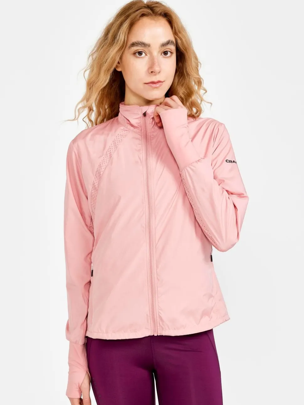 WOMEN'S ADV ESSENCE WIND JACKET - GLOW-MULTI
