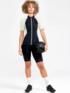 WOMEN'S ADV GRAVEL BIB SHORTS - Black