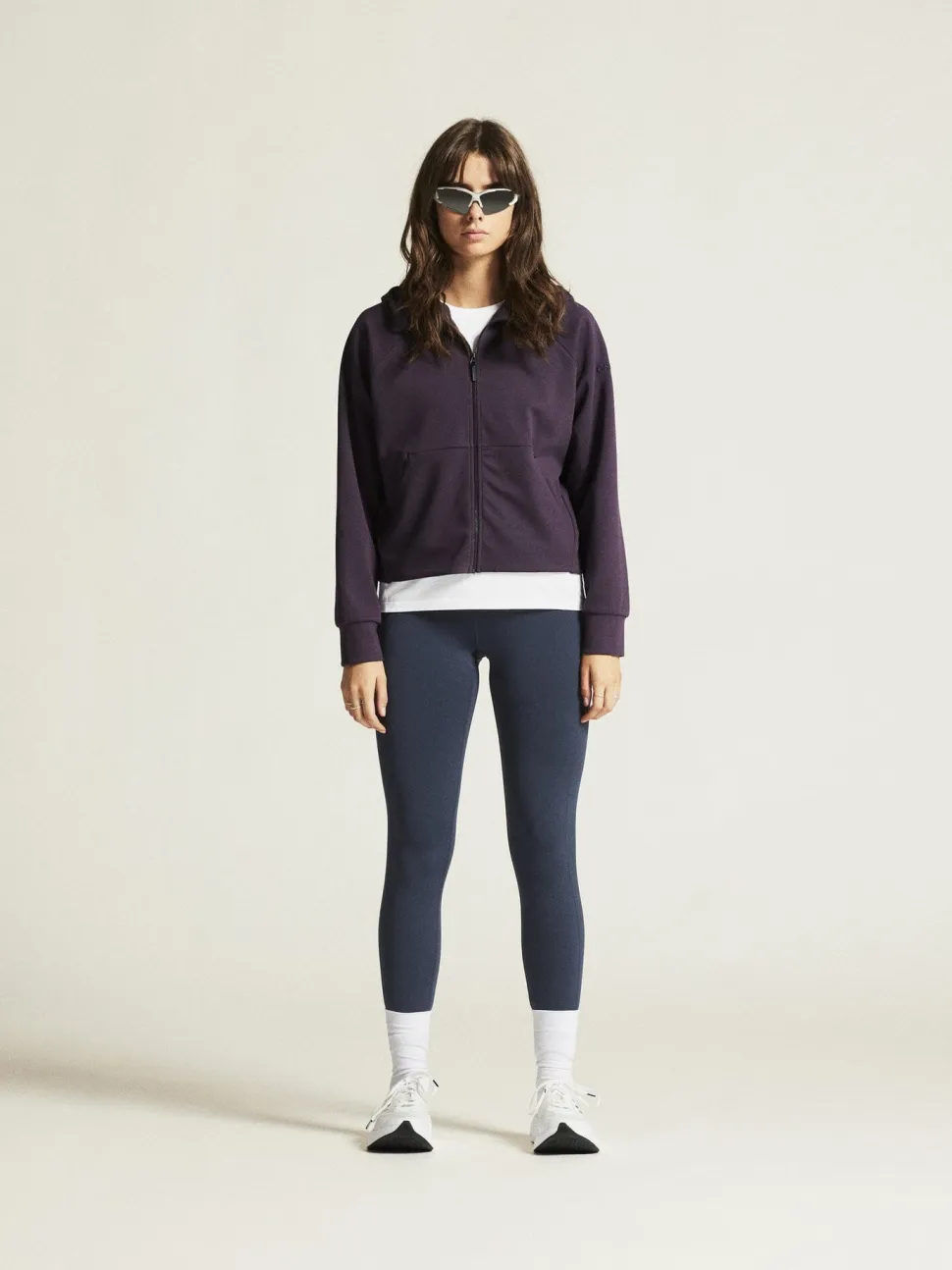 Women's ADV Join Full Zip Hoodie - DK Plum