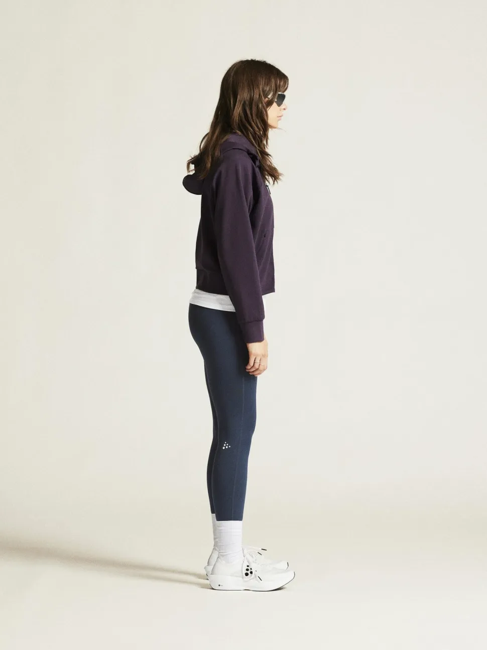 Women's ADV Join Full Zip Hoodie - DK Plum