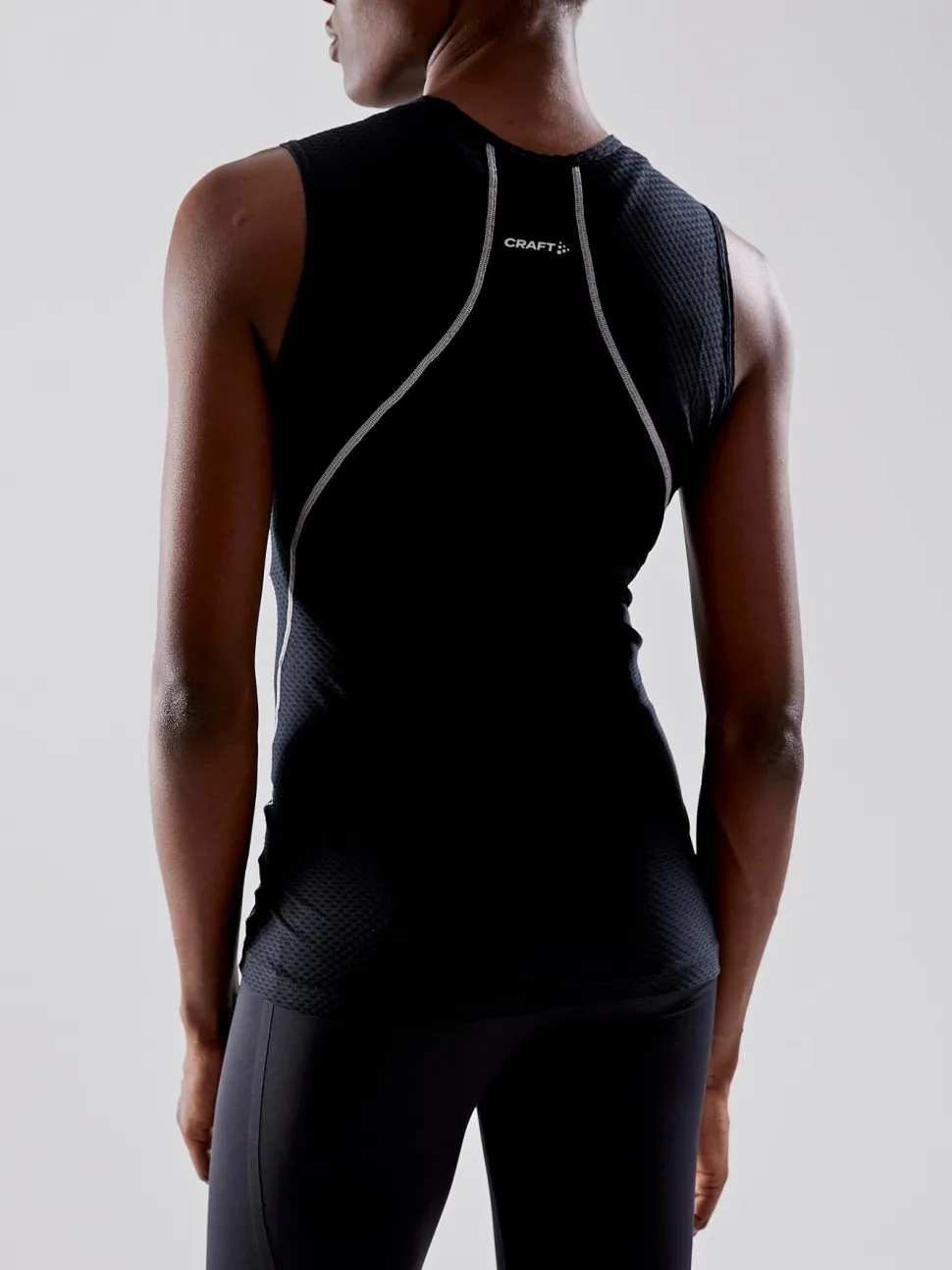WOMEN'S COOL MESH SUPERLIGHT SLEEVELESS - Black