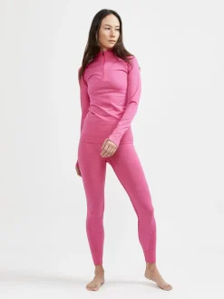 Women's Core Dry-Active Comfort Zip Baselayer