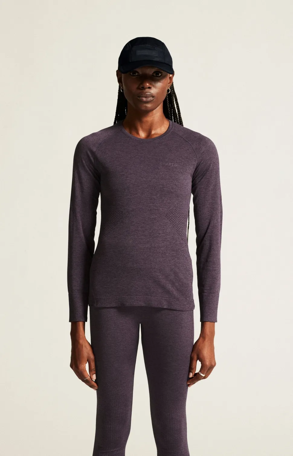 WOMEN'S CORE DRY ACTIVE COMFORT BASELAYER - DK PLUM