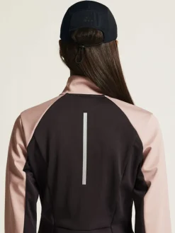 WOMENS CORE XC SKI TRAINING JACKET - DK PLUM/CHARM