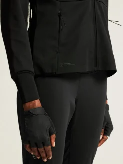 WOMENS CORE XC SKI TRAINING JACKET - Black