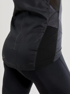 WOMEN'S ESSENCE LIGHT WIND CYCLING JACKET - Black