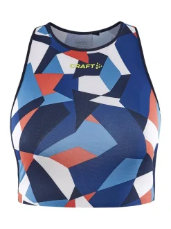 Women's PRO Dazzle Camo Running Top