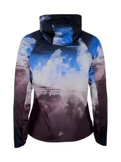 WOMEN'S PRO HYDRO JACKET 3 - DK PLUM/MULTI