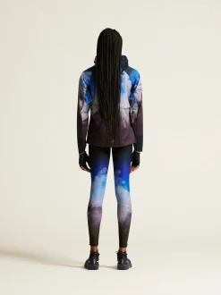 WOMEN'S PRO HYDRO JACKET 3 - DK PLUM/MULTI