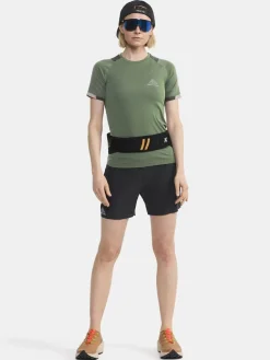 Women's Pro Trail Running Shorts - Black